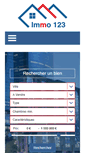 Mobile Screenshot of immo123.info